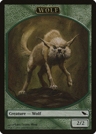 Wolf Token [Shadowmoor Tokens] | Event Horizon Hobbies CA