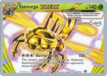 Yanmega BREAK (8/114) (Bebe - Jesper Eriksen) [World Championships 2016] | Event Horizon Hobbies CA