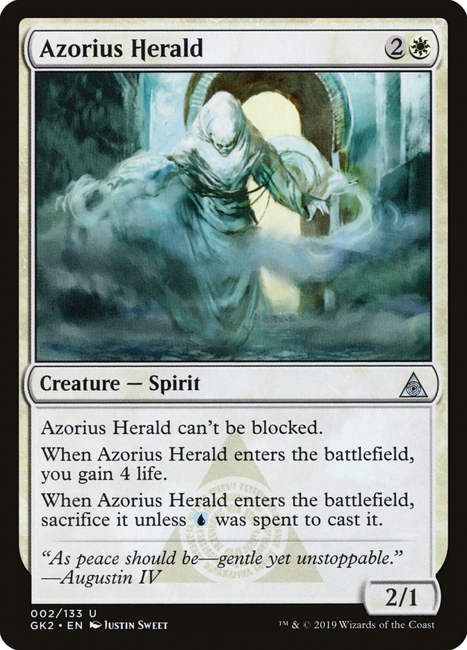 Azorius Herald [Ravnica Allegiance Guild Kit] | Event Horizon Hobbies CA