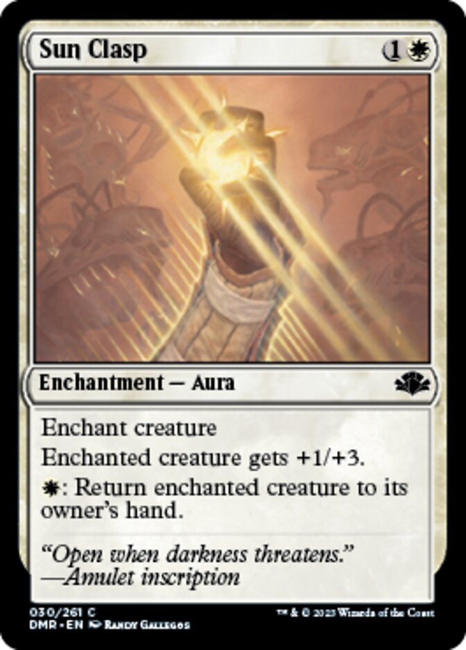 Sun Clasp [Dominaria Remastered] | Event Horizon Hobbies CA