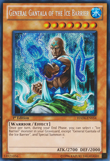 General Gantala of the Ice Barrier [HA04-EN054] Secret Rare | Event Horizon Hobbies CA