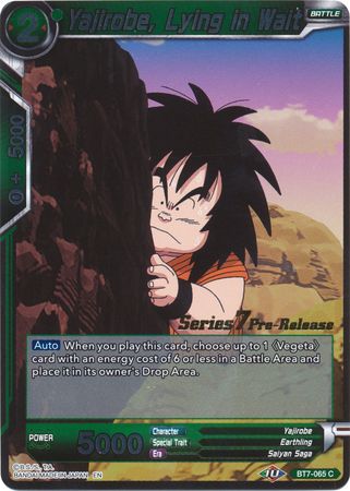 Yajirobe, Lying in Wait (BT7-065_PR) [Assault of the Saiyans Prerelease Promos] | Event Horizon Hobbies CA