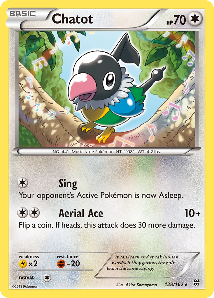 Chatot (128/162) [XY: BREAKthrough] | Event Horizon Hobbies CA