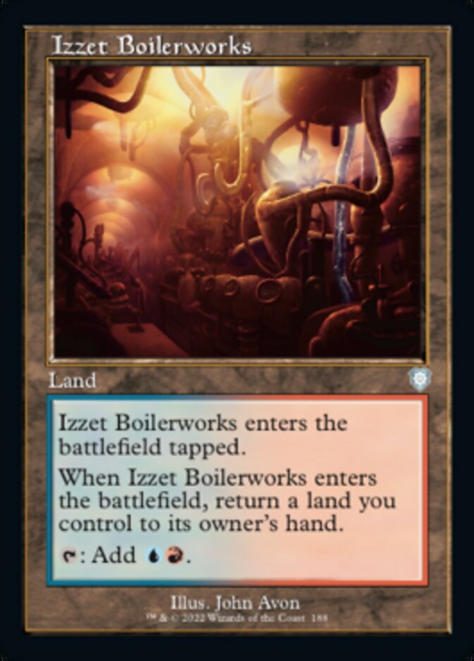 Izzet Boilerworks (Retro) [The Brothers' War Commander] | Event Horizon Hobbies CA