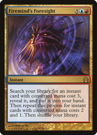 Firemind's Foresight [Return to Ravnica] | Event Horizon Hobbies CA