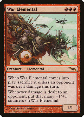 War Elemental [Mirrodin] | Event Horizon Hobbies CA