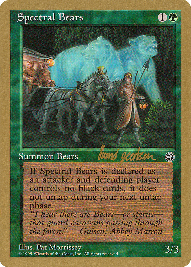 Spectral Bears (Svend Geertsen) [World Championship Decks 1997] | Event Horizon Hobbies CA