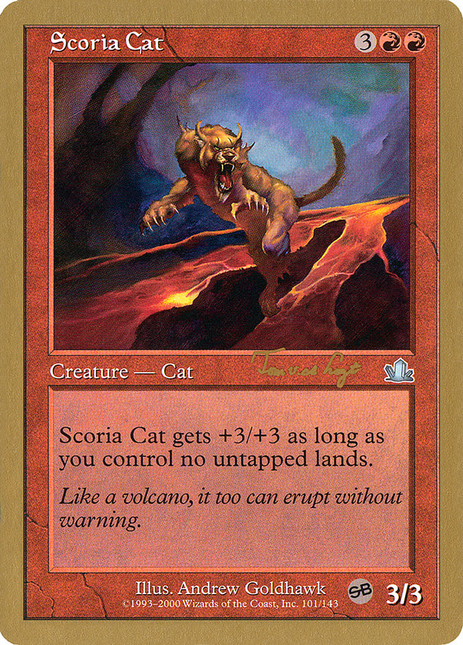 Scoria Cat (Tom van de Logt) (SB) [World Championship Decks 2001] | Event Horizon Hobbies CA