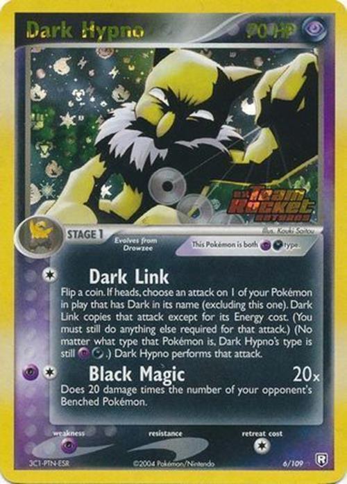 Dark Hypno (6/109) (Stamped) [EX: Team Rocket Returns]