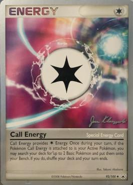 Call Energy (92/100) (Psychic Lock - Jason Klaczynski) [World Championships 2008] | Event Horizon Hobbies CA