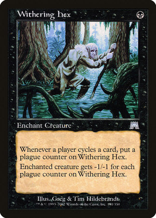 Withering Hex [Onslaught] | Event Horizon Hobbies CA