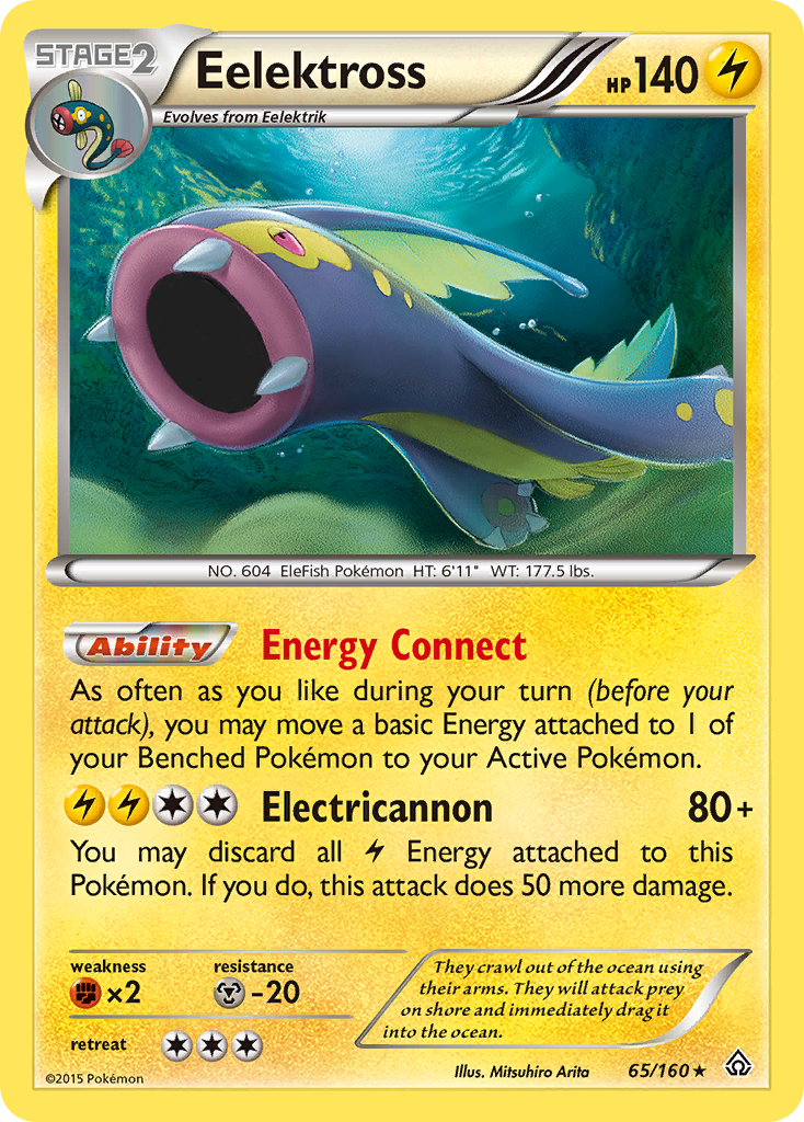 Eelektross (65/160) [XY: Primal Clash] | Event Horizon Hobbies CA