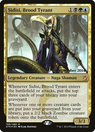 Sidisi, Brood Tyrant [Khans of Tarkir Promos] | Event Horizon Hobbies CA