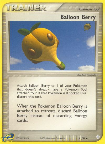 Balloon Berry (82/97) [EX: Dragon] | Event Horizon Hobbies CA