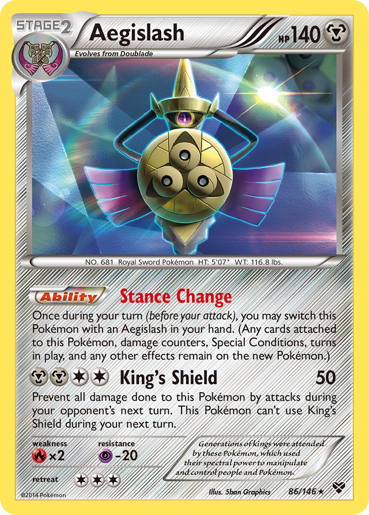 Aegislash (86/146) [XY: Base Set] | Event Horizon Hobbies CA