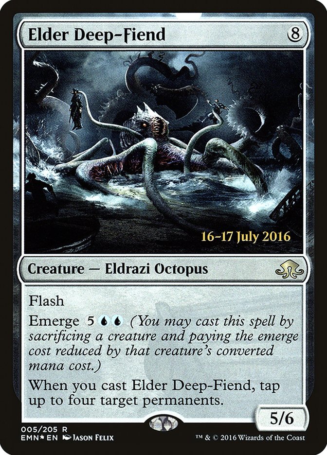 Elder Deep-Fiend  [Eldritch Moon Prerelease Promos]