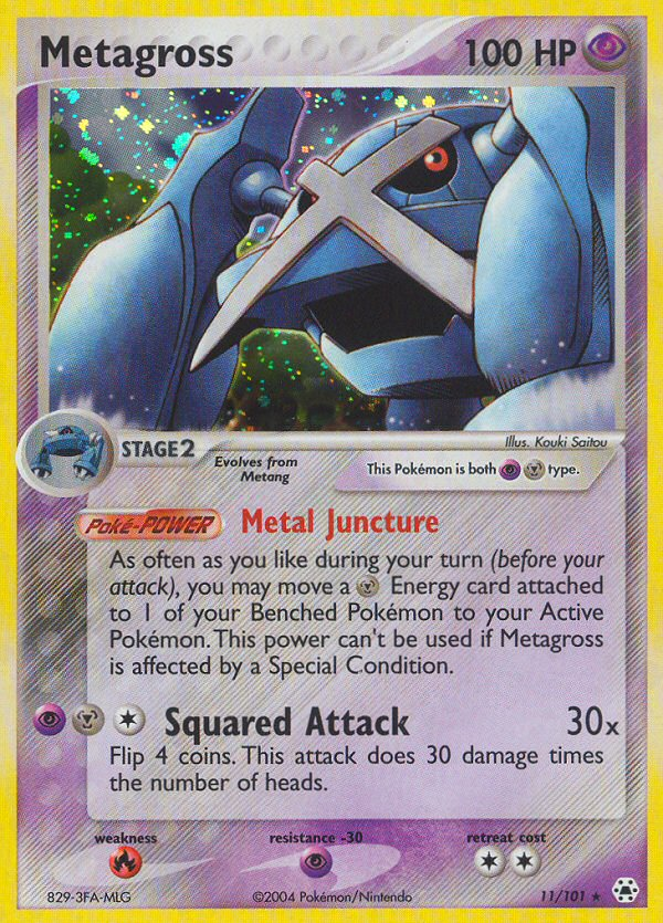 Metagross (11/101) [EX: Hidden Legends] | Event Horizon Hobbies CA