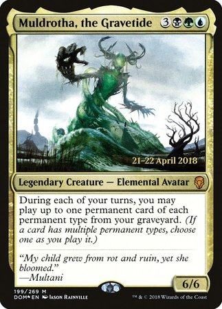 Muldrotha, the Gravetide [Dominaria Promos] | Event Horizon Hobbies CA