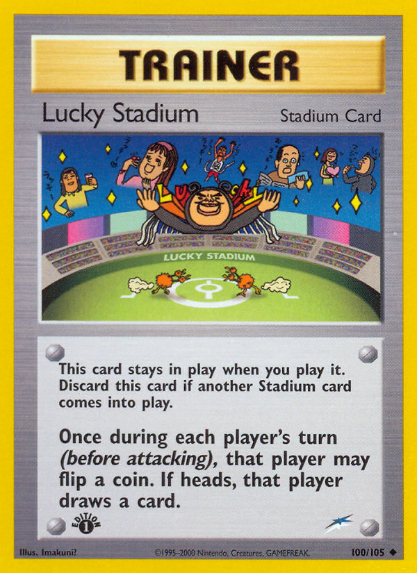 Lucky Stadium (100/105) [Neo Destiny 1st Edition] | Event Horizon Hobbies CA