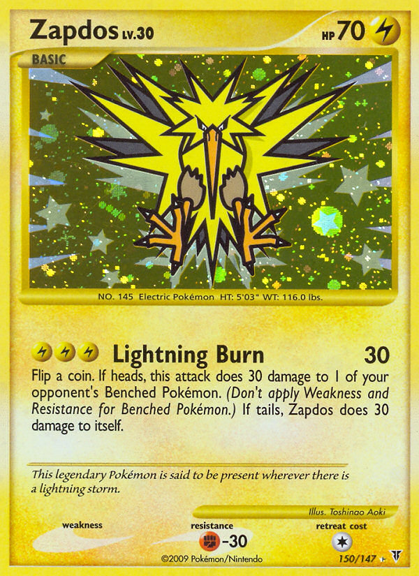 Zapdos (150/147) [Platinum: Supreme Victors] | Event Horizon Hobbies CA