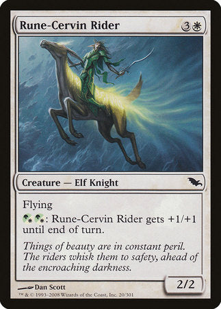 Rune-Cervin Rider [Shadowmoor] | Event Horizon Hobbies CA