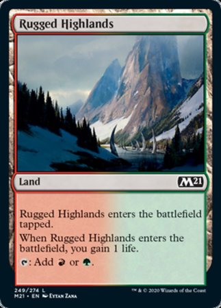 Rugged Highlands [Core Set 2021] | Event Horizon Hobbies CA