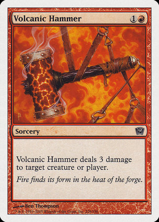 Volcanic Hammer [Ninth Edition] | Event Horizon Hobbies CA