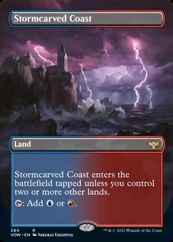 Stormcarved Coast (Borderless) [Innistrad: Crimson Vow] | Event Horizon Hobbies CA