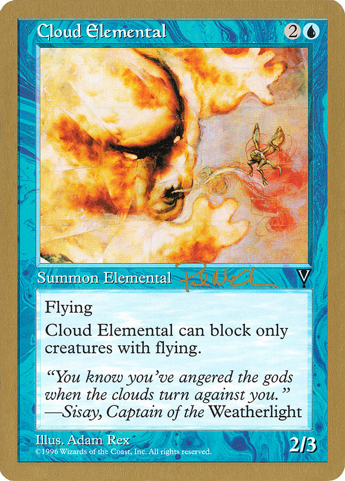 Cloud Elemental (Paul McCabe) [World Championship Decks 1997] | Event Horizon Hobbies CA