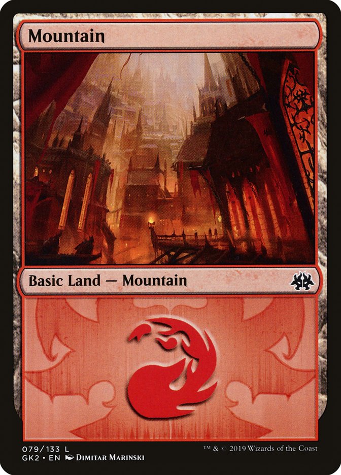 Mountain (79) [Ravnica Allegiance Guild Kit] | Event Horizon Hobbies CA