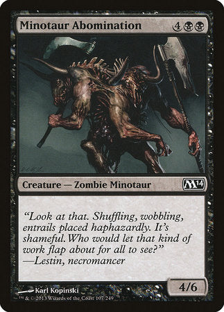 Minotaur Abomination [Magic 2014] | Event Horizon Hobbies CA