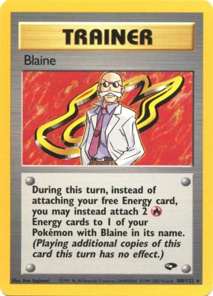 Blaine (100/132) [Gym Challenge Unlimited] | Event Horizon Hobbies CA