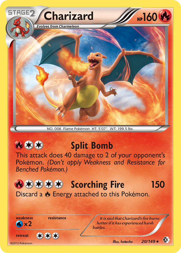 Charizard (20/149) [Black & White: Boundaries Crossed] | Event Horizon Hobbies CA