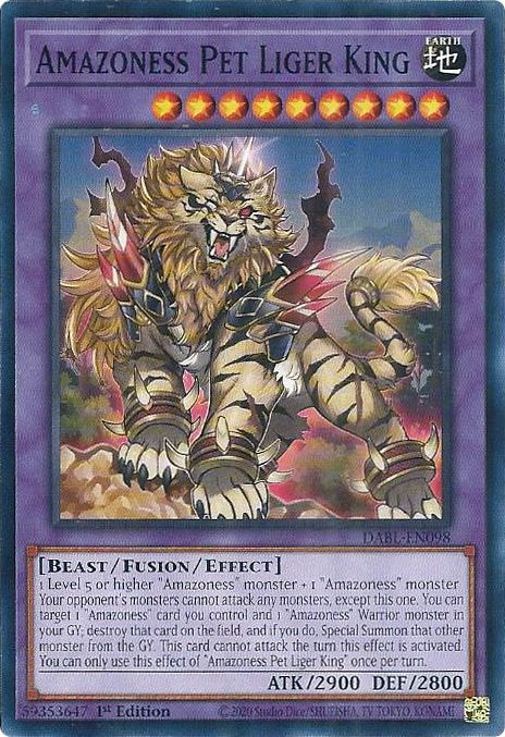 Amazoness Pet Liger King [DABL-EN098] Common | Event Horizon Hobbies CA