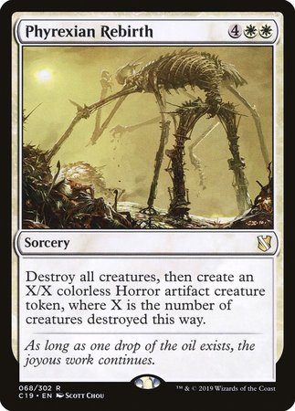 Phyrexian Rebirth [Commander 2019] | Event Horizon Hobbies CA