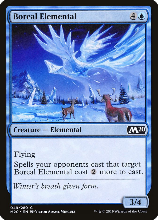 Boreal Elemental [Core Set 2020] | Event Horizon Hobbies CA