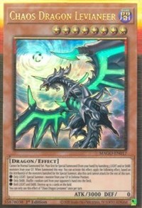 Chaos Dragon Levianeer (Alternate Art) [MAGO-EN017] Gold Rare | Event Horizon Hobbies CA