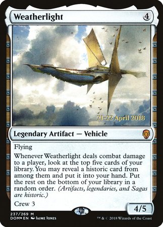 Weatherlight [Dominaria Promos] | Event Horizon Hobbies CA