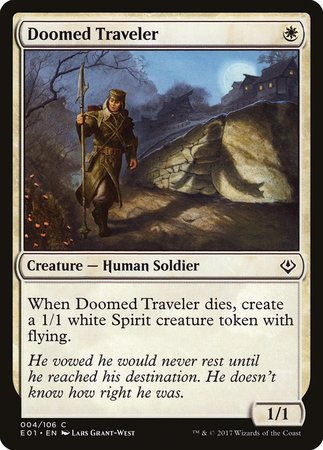 Doomed Traveler [Archenemy: Nicol Bolas] | Event Horizon Hobbies CA