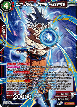 Son Goku, Divine Presence (BT14-005) [Cross Spirits] | Event Horizon Hobbies CA