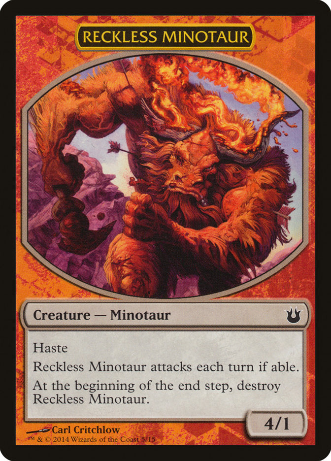 Reckless Minotaur [Hero's Path Promos] | Event Horizon Hobbies CA