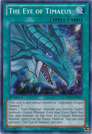 The Eye of Timaeus [DRLG-EN005] Secret Rare | Event Horizon Hobbies CA