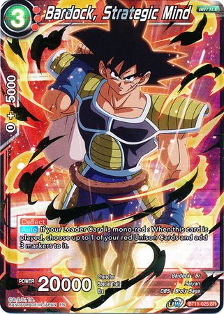 Bardock, Strategic Mind (BT11-025) [Vermilion Bloodline] | Event Horizon Hobbies CA