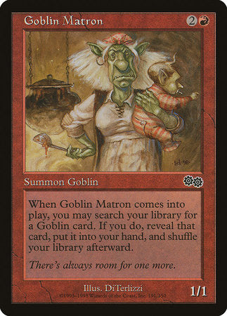 Goblin Matron [Urza's Saga] | Event Horizon Hobbies CA