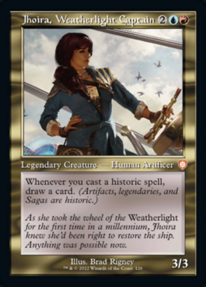 Jhoira, Weatherlight Captain (Retro) [The Brothers' War Commander] | Event Horizon Hobbies CA