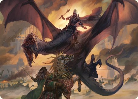 Witch-king, Bringer of Ruin Art Card [The Lord of the Rings: Tales of Middle-earth Art Series] | Event Horizon Hobbies CA