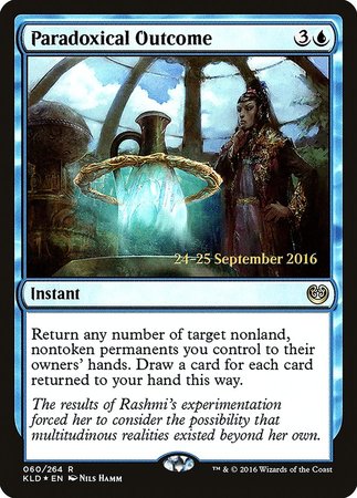 Paradoxical Outcome [Kaladesh Promos] | Event Horizon Hobbies CA