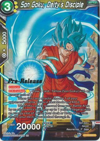 Son Goku, Deity's Disciple (BT12-089) [Vicious Rejuvenation Prerelease Promos] | Event Horizon Hobbies CA