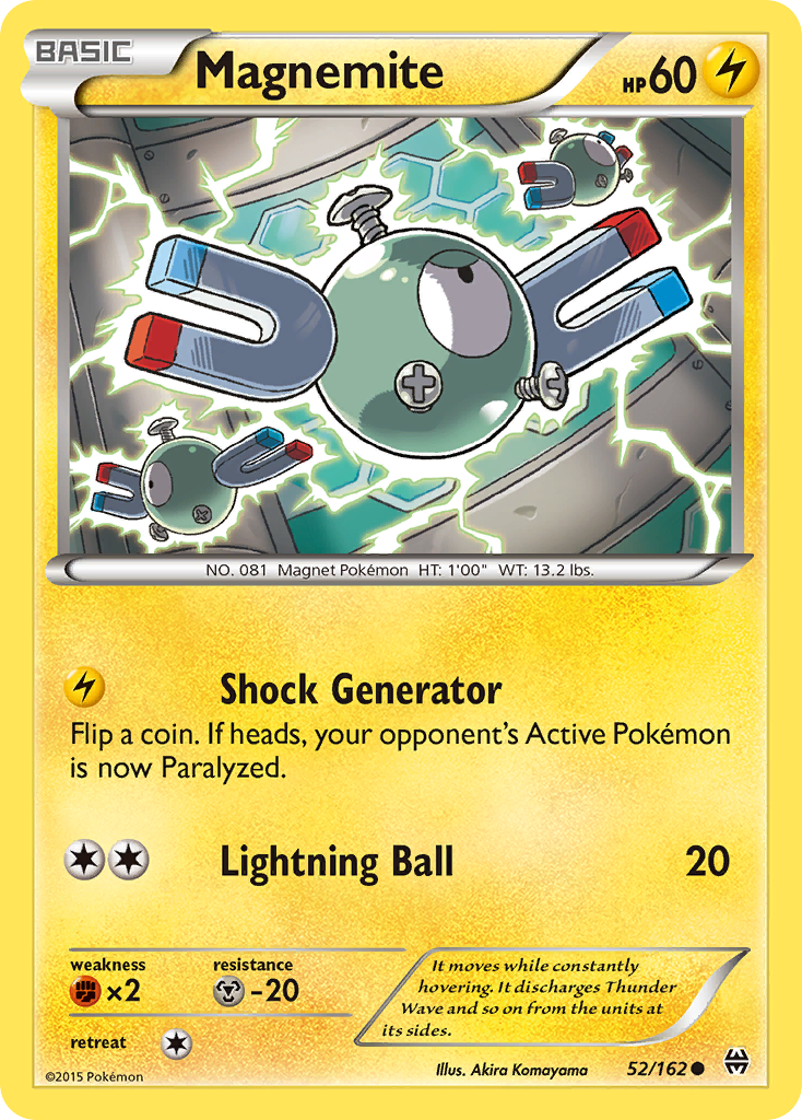 Magnemite (52/162) [XY: BREAKthrough] | Event Horizon Hobbies CA