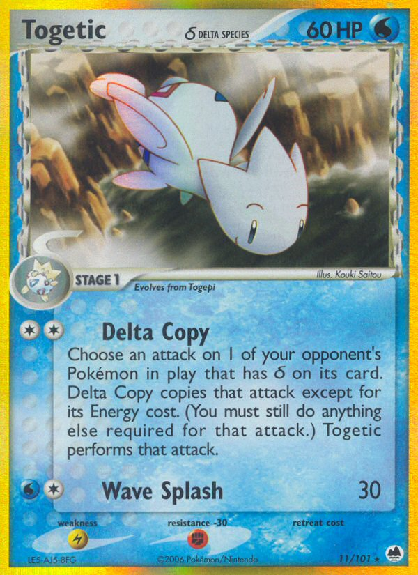 Togetic (11/101) (Delta Species) [EX: Dragon Frontiers] | Event Horizon Hobbies CA